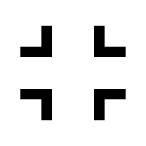 Fullscreen Exit Line icon
