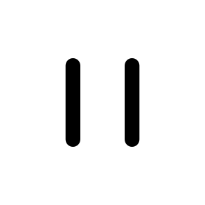 Pause Mini Line icon