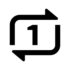 Repeat One Fill icon