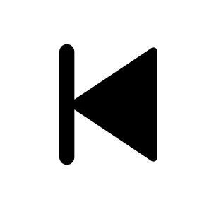 Skip Back Fill icon