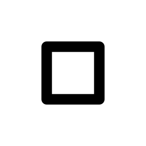 Stop Mini Line icon