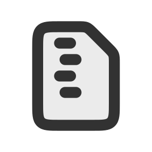 Document Zip icon