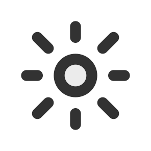 Sun icon