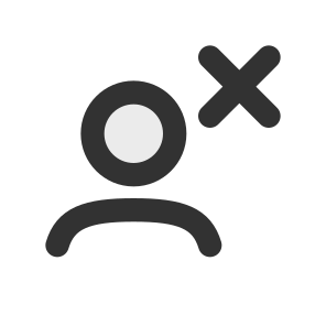 User X icon