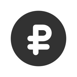 Ruble Circle icon
