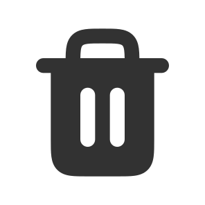 Trash icon