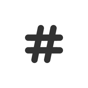 Hash icon