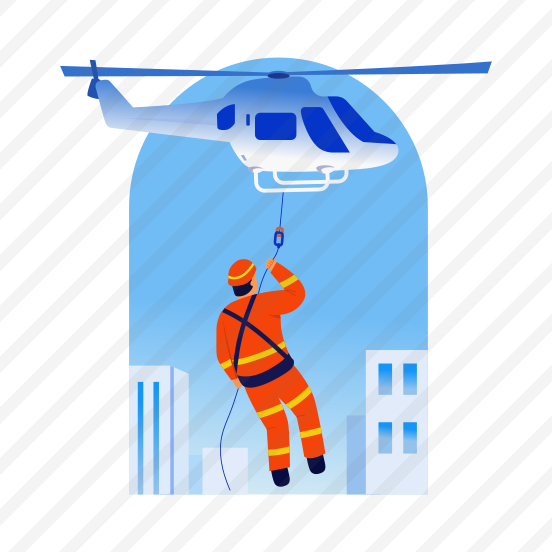 Air Rescue, Helicopter, Rescue, Emergency, Fireman preview