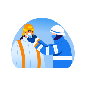 Breathing Mask, Respirator, Protection, Safety, Firefighter, icon