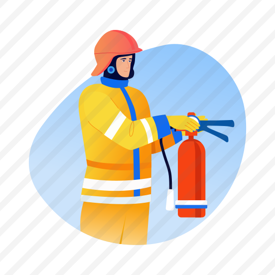 Fire Extinguisher, Safety, Headgear, Fireman, Emergency preview