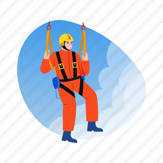 Firefighter Harness, Rope, Climbing, Uniform, Safety, preview