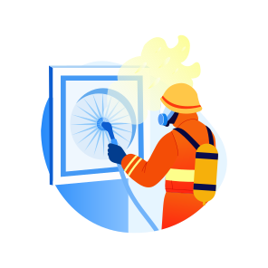 Ventilation, Fan, Smoke, Helping, Fireman, icon