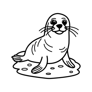 Arctic Seal, Animal, Creature, Specie, Marine icon