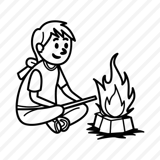 Bonfire Night, Firepit, Camping, Adventure, Outdoor preview