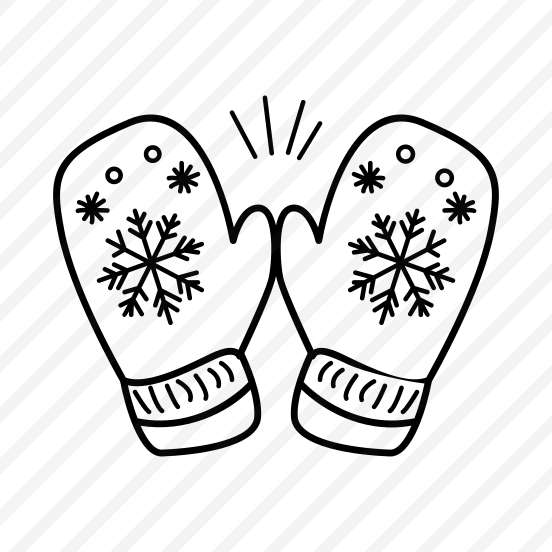 Cozy Mittens, Gloves, Handwear, Accessory, Apparel preview