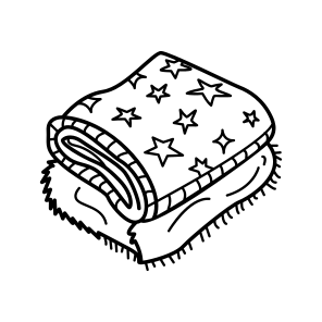 Fleece Blanket, Coverlet, Duvet, Warm, Blanket icon