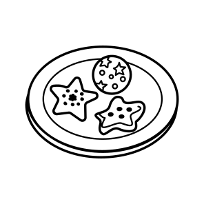 Holiday Cookies, Biscuits, Sweets, Confectionery, Food icon