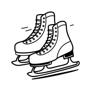 Ice Skates, Footwear, Skating, Activity, Shoes, icon