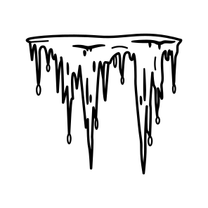 Icicle Hanging, Stalactite, Cold, Crystals, Winter icon