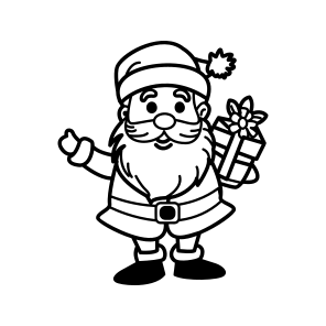 Santa Clause, Christmas, Xmas, Character, Gift icon