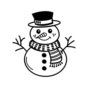 Snowman Statue, Character, Winter, Xmas, Christmas icon