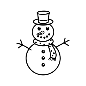 Snowman, Xmas, Character, Christmas, Winter icon