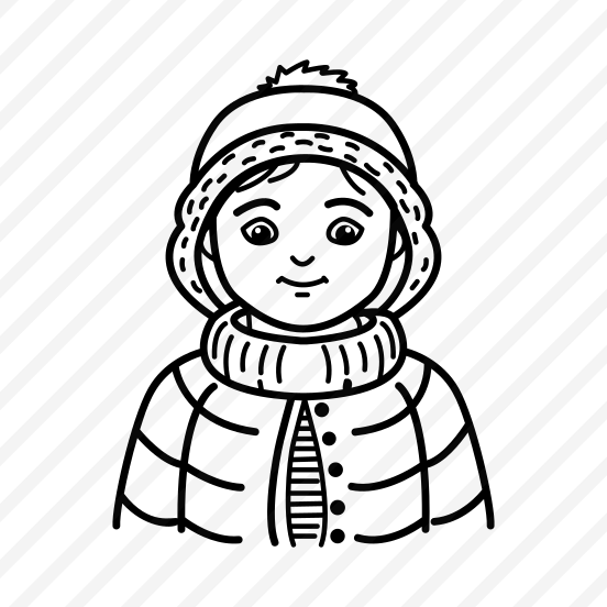 Winter Character, Clothing, Apparel, Jacket, Girl preview