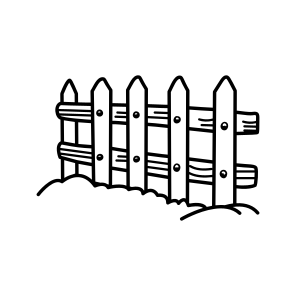 Winter Fence, Barrier, Boundry, Hurdle, Exterior icon