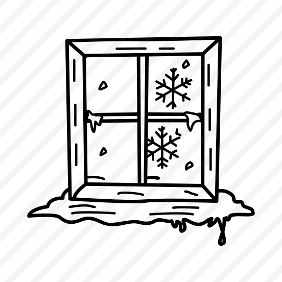 Winter Window, Snowfall, Cold, Weather, Snowfall, preview