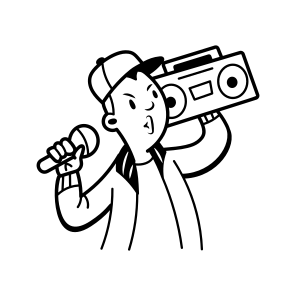 Beatboxing, Vocalist, Rapping, Music, Singer icon