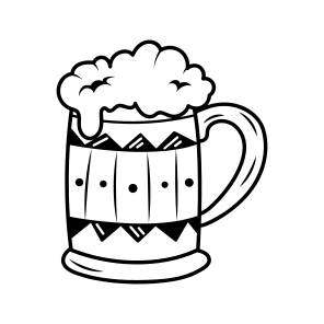Beer, Mug, Glass, Drink, Beverage, icon