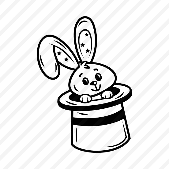 Bunny Hat, Cap, Headwear, Magic, Trick preview