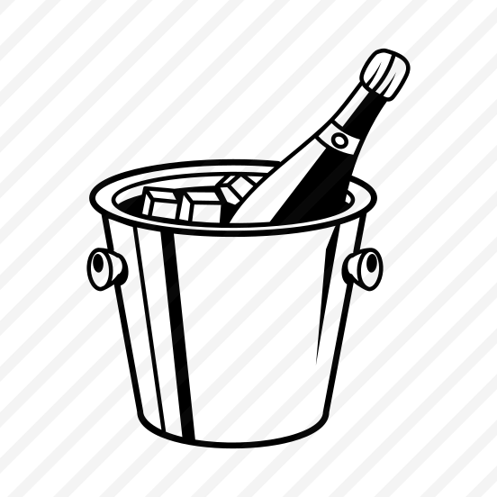 Champagne Bucket, Pail, Drink, Beverage, Party preview