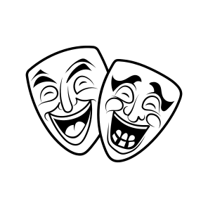 Comedy, Masks, Laughing, Hilarious, Entertainment, icon
