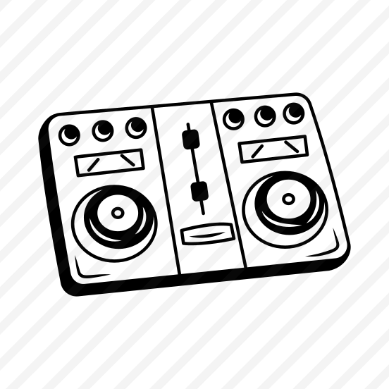 Dj Mixer, Turntable, Player, Music, Sound Console preview