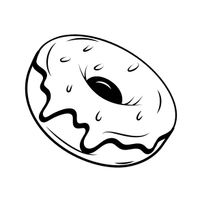 Donut, Sweet, Confectionery, Dessert, Sweetmeat, icon