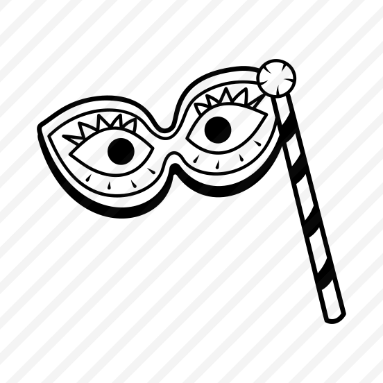 Eye Prop, Masquerade, Eyewear, Accessory, Party preview