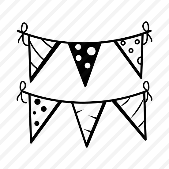 Garlands, Buntings, Decoration, Celebration, Festoons preview