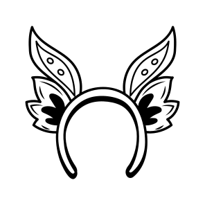 Headband, Headwear, Headdress, Accessory, Prop icon