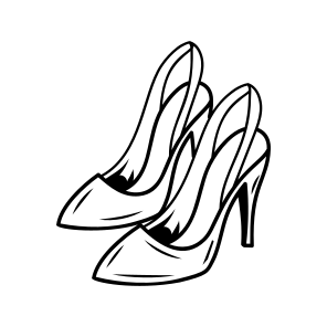 Heel Shoes, Footwear, Sandals, Fashion, Apparel, icon