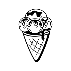 Ice Cone, Confectionery, Sweet, Sweetmeat, Dessert, icon