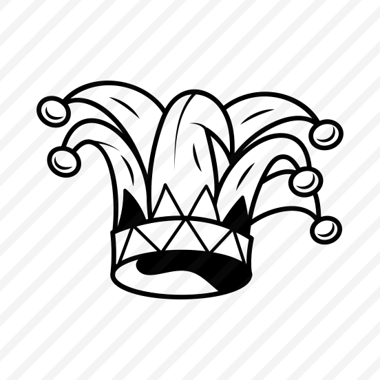 Jester Hat, Cap, Headwear, Accessory, Prop preview