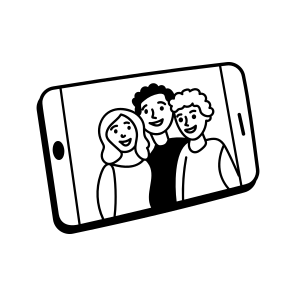 Mobile Selfie, Picture, Photo, Photography, Moments, icon