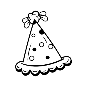 Party Cap, Hat, Headwear, Accessory, Prop icon