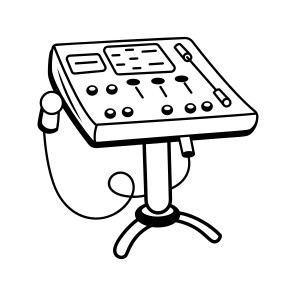 Sound Mixer, Turntable, Musical, Device, Controller icon