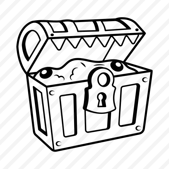 Treasure Box, Chest, Trunk, Container, Storage, preview