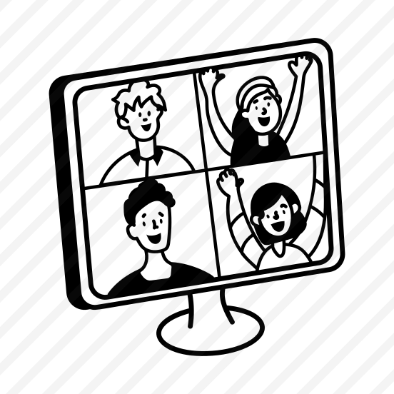 Virtual Party, Online Celebration, Greetings, Communication, Conversation preview