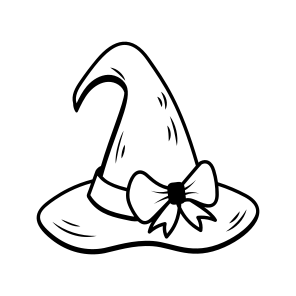 Witch Hat, Cap, Headwear, Prop, Accessory icon