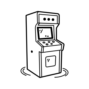 Arcade Game, Machine, Gaming, Entertainment, Fun icon