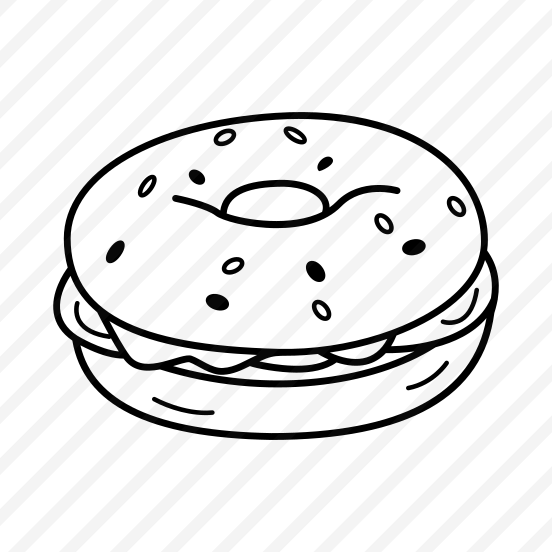 Bagel, Bread, Bialy, Food, Edible preview